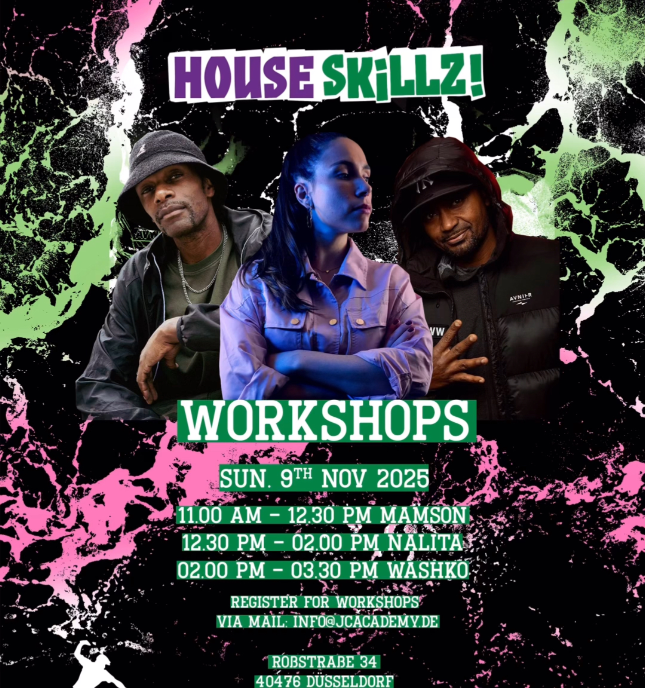 nalita house dance fana faboo fanaspace judge workshop danceclass